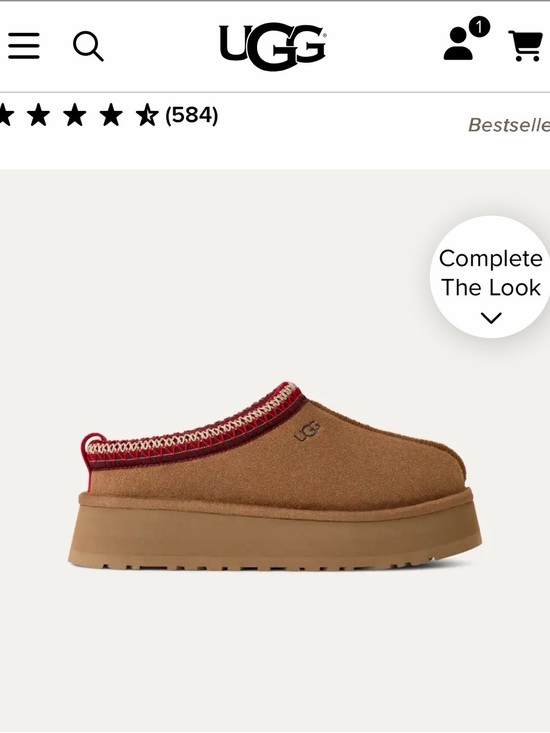 UGG Shoes - UGG Tazz II platform slippers chestnut